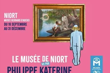 Affiche de l'exposition au musée Bernard d’Agesci à Niort