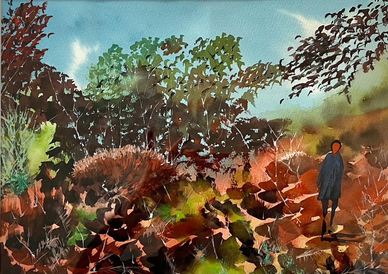 aquarelle Automne Gascogne février 2026