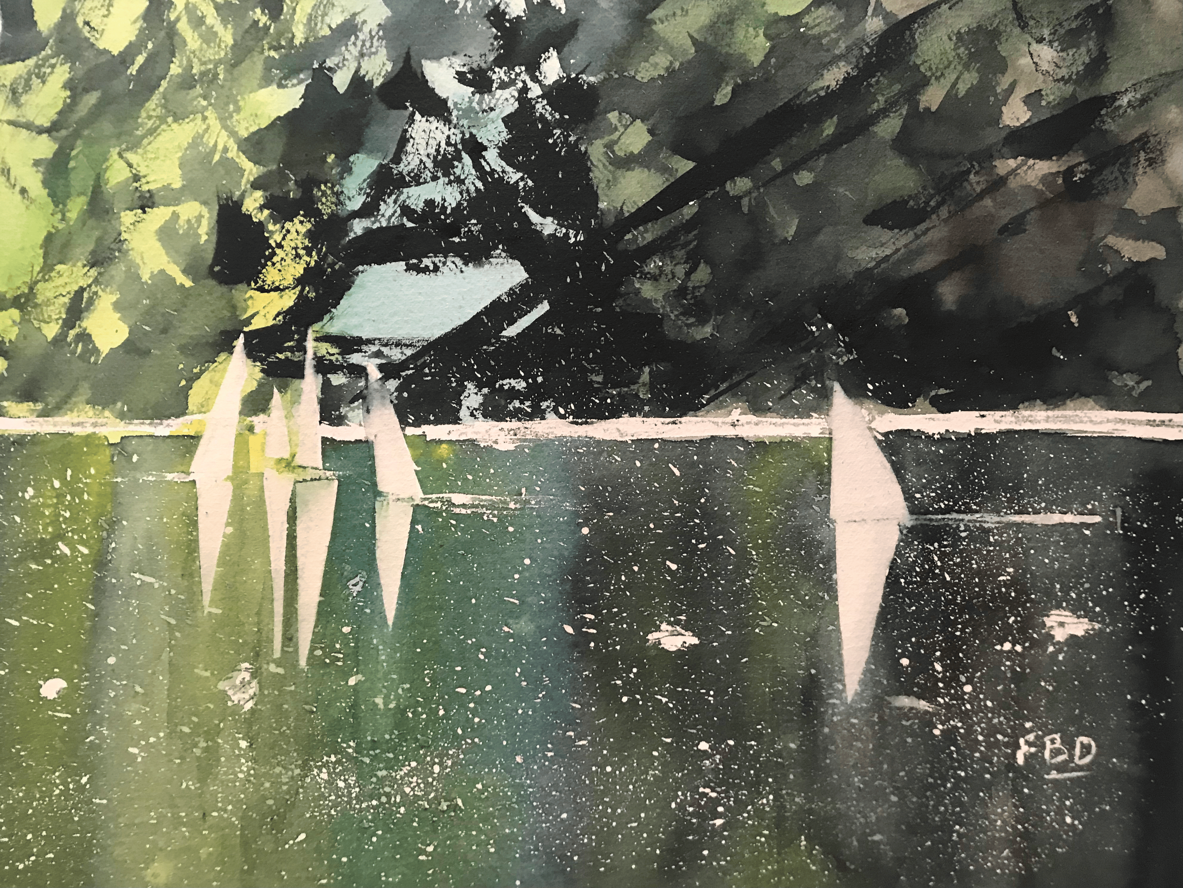aquarelle central park new york juillet 2021